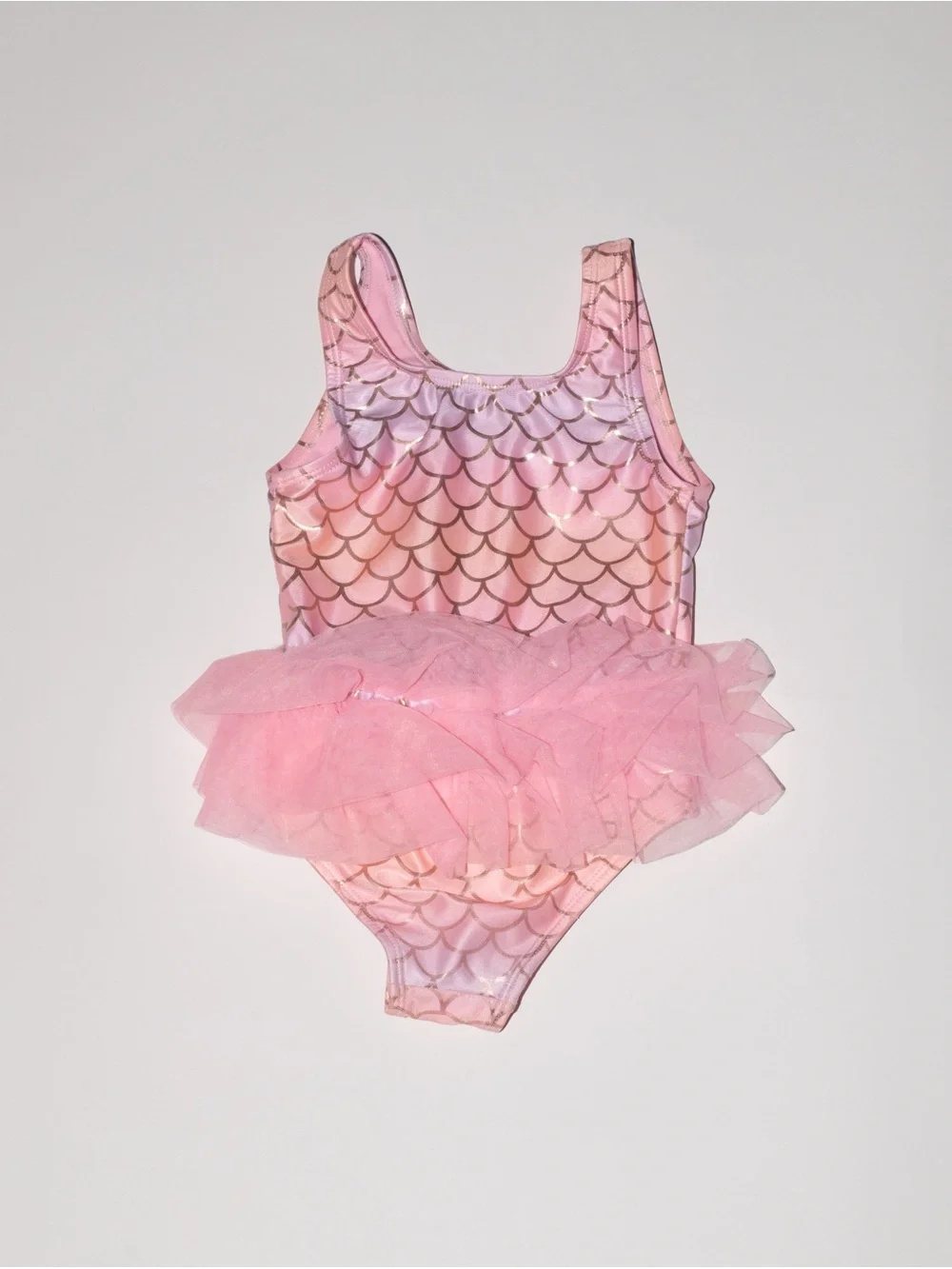 Wonder Nation Mermaid Tulle Tutu Swimsuit